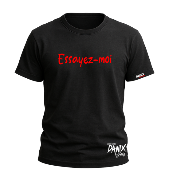 Tshirt Essayer-moi [DANIX CENSORED]